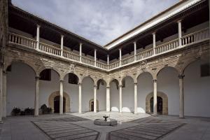 Patio de los Mármoles del Hospital Real. 