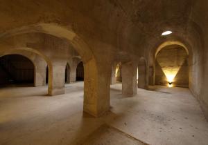 Interior del Aljibe del Rey, uno de los lugares que se podrán visitar. 