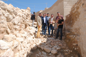 Visita institucional al Castillo de Íllora.