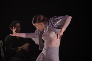 Patricia Guerrero durante una actuación en Canal Baila, en Madrid. 