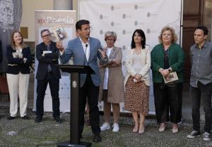 Presentación del Festival Internacional de Poesía. 