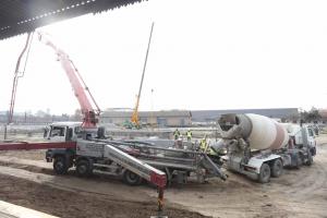 Obras en la estación de Renfe de Granada.