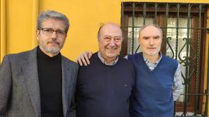 De izquierda a derecha, José Ignacio Illana, Fernando Cornet y Francisco del Águila.