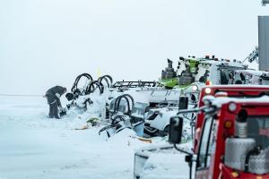 Los servicios de pistas de Sierra Nevada, especialmente los maquinistas, evaluarán el efecto real de la última nevada en la oferta esquiable.