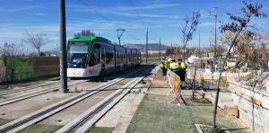 El Metro se restablece este lunes entre Albolote y Maracena.