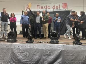 Entrega de los premios en la Fiesta del Mosto de Otura.