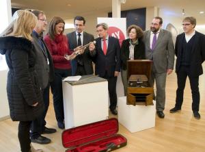 Presentación de la exposición 'Play! Ciencia y música'.