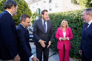 El ministro, en su visita a Granada de este viernes.