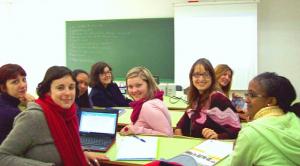 Alumnas del máster GEMMA. 