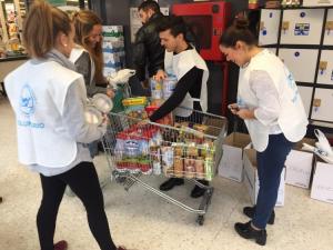 Voluntariado del Banco de Alimentos.