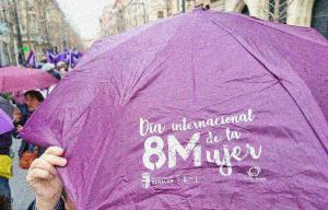 Detalle de la última manifestación en Granada. 