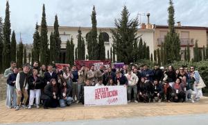 Juan Espadas, en el acto con jóvenes celebrado este domingo en Moclín.