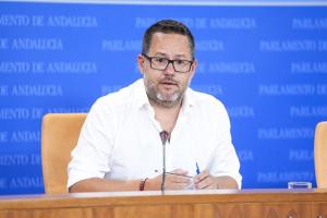 El portavoz del Grupo Mixto-Adelante Andalucía, José Ignacio García. 