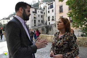 María del Carmen Pérez y Jesús Fernández.