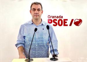 El secretario de Política Municipal del PSOE granadino, Manuel García Cerezo.