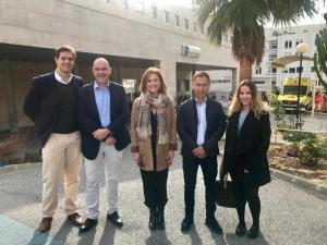 Mar Sánchez ha visitado este lunes Motril.