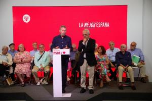 Manuel Gracia y Manuel Pezzi, en la presentación del manifiesto.