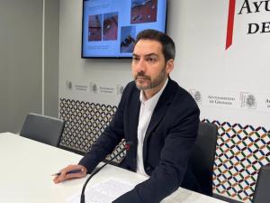 El concejal del PSOE en el Ayuntamiento de Granada Eduardo Castillo.