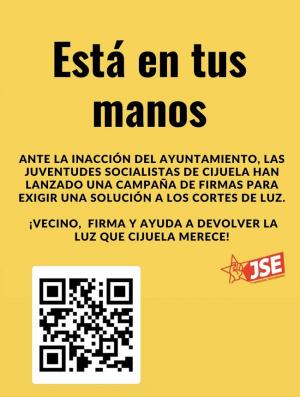 Cartel de la campaña. 