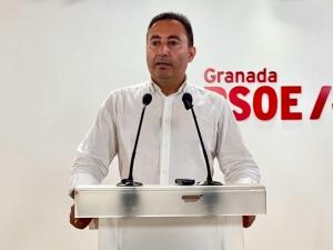 El diputado provincial del PSOE en la Diputación de Granada Eloy Vera.