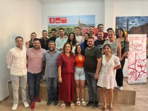 Acto de Juventudes Socialistas en Motril.