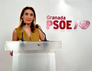 La socialista Olga Manzano.