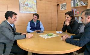 Reunión del PSOE con la dirección del Consorcio de Transportes.