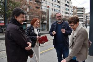 Mari Carmen Pérez y Paco Puentedura, en la comparecencia de este jueves.