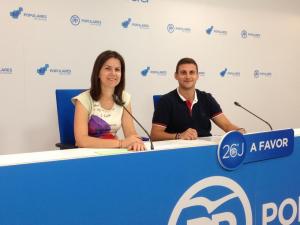 García y Caracuel, en rueda de prensa.