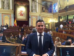 Luis Salvador en el Congreso.