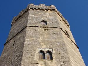 Torre de Boabdil en Porcuna, utilizada como presidio al final de la Guerra Civil.