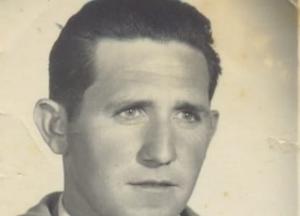 Paco Portillo Villena a finales de los 50. 
