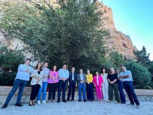 Acto del PSOE en Salobreña en el Día Internacional del Turismo.