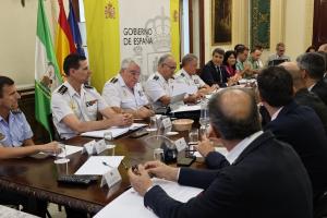 Reunión para ultimar la seguridad de la Cumbre Europea.