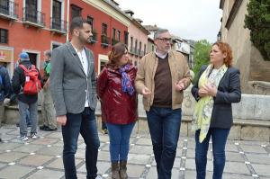 De izquierda a derecha, Chus Fernández, Lidia Milena, Héctor Gachs y María del Carmen Pérez.