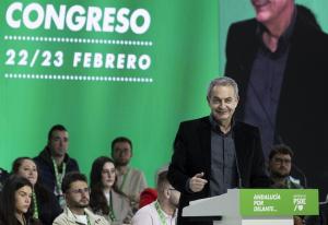 Zapatero durante su intervención en Armilla.