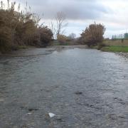 Ahora el Dílar luce como un verdadero río.